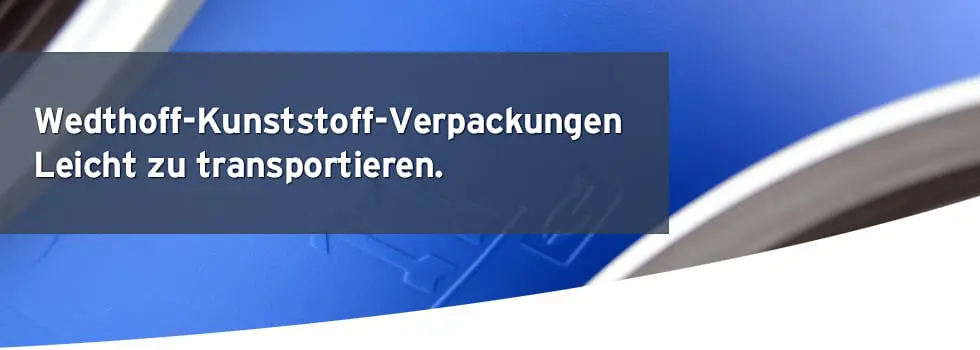 Industrieverpackungen aus Kunststoff kaufen. Köln Bonn NRW EU • Leichte Verpackungen, Fässer; IBC, Kanister by WEDTHOFF