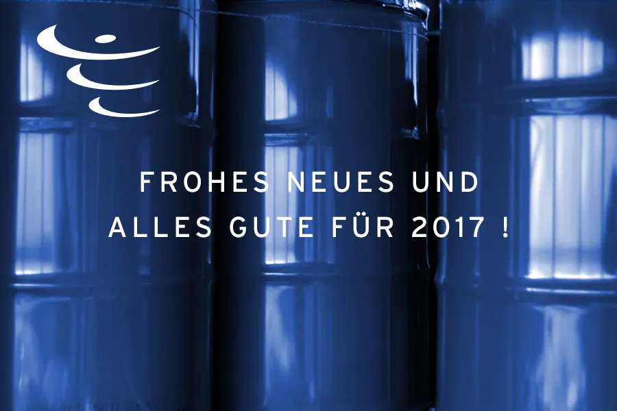 Frohes Neues 2017. Industrieverpackungen, Stahlfässer Kunststoffverpackungen & Co auf GO!