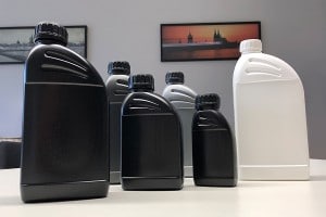 WEDTHOFF Ölflaschen. Industrieverpackungen / Kunststoffverpackung für die Schmierölindustrie. Auch IBC Container, Kunststoffkanister etc
