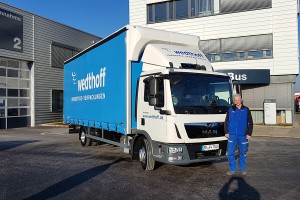 Stellenangebot, Job, Festanstellung 02 - LKW Fahrer, Trucker NRW by WEDTHOFF Industrieverpackungen