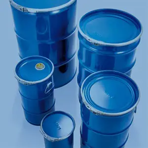 Gefahrgutverpackungen aus Stahlblech kaufen von WEDTHOFF: Hochwertige Fässer mit Deckel, umfangreiches Sortiment, (200l Fass)