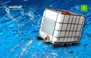 IBC Container 1000 Liter. Flüssigkeitstransporte und Lagerung